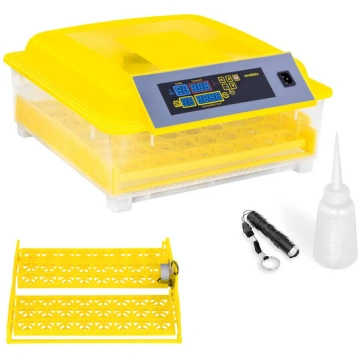 Inkubators 48 olu inkubēšanai + 100W ovoskops Incu