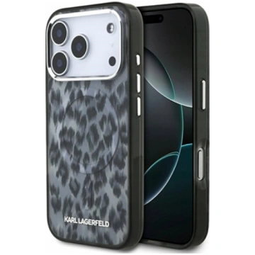 Karl Lagerfeld IML Leopard MagSafe Case for iPhone