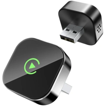 CarPlay adapteris bezvadu 2026, USB-A/Type-C