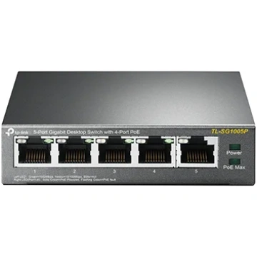 TP-LINK Switch TL-SG1005P Unmanaged Desktop Gigabi