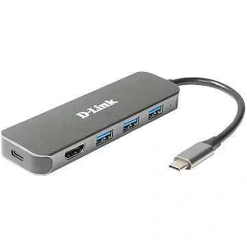 D-Link DUB-2333 USB-Hub mit HDMI und Ladefunktion 
