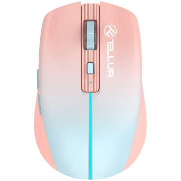 Tellur Silent Click Wireless Mouse Orange T-MLX608
