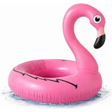 Inflatable Flamingo Swimming Ring Pink Swimming Ri