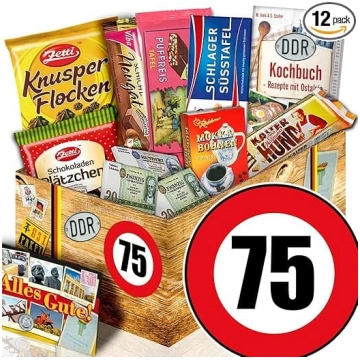 Dāvana 75. dzimšanas dienai / Šokolādes austrumu p