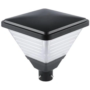 LED parka laterna 1xE27 Tirana BIG , melna