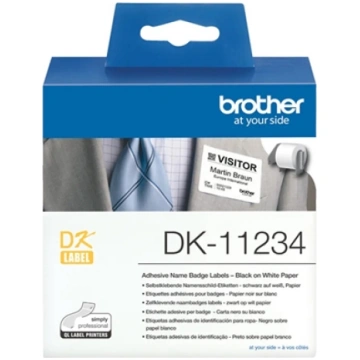 Brother DK-11234 printer label White Self-adhesive