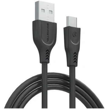 Kabel USB Somostel USB-A - USB-C 3 m Czarny (SMS-B