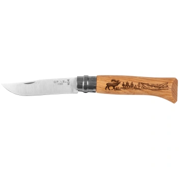 Opinel 8 Animal Moose Inox Saliekamais nazis