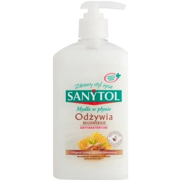 Šķidrais roku ziepes SANYTOL Barojošas Antibakteri