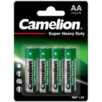 KAMIEĻA R6P-4BB AA/LR6 SUPERMASĪVA 4 PCS 10000406 