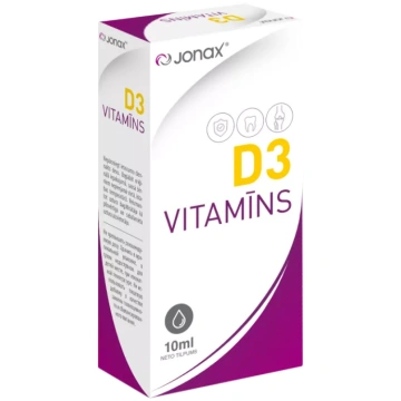JONAX D3 Vitamīns pilieni, 10 ml