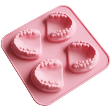 Ice Cube Tray Teeth Shaped Silicone Ice Mold Dentu