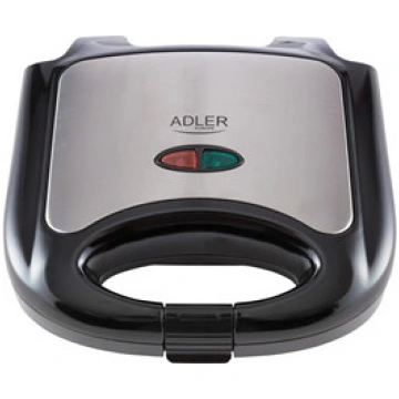Adler AD 3015 sviestmaižu tosteris, melns/metālisk