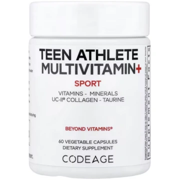 Codeage, Sport, Teen Athlete Multivitamin+, 60 Veg