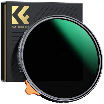 K&F Concept filtras 77mm Black Mist 1/4 +ND2-400 V
