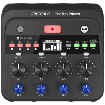 Zoom PodTrak P4next Ierakstītājs Zildjian