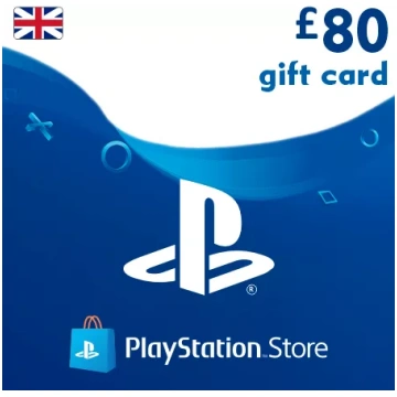 PSN karte 80 GBP (Lielbritānija) - PlayStation dāv