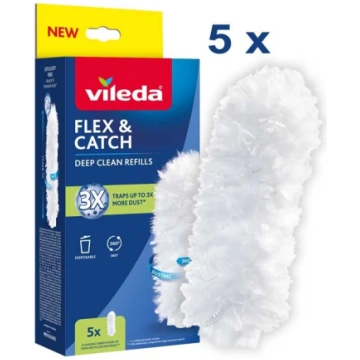 VILEDA Flex&Catch putekļu slotiņas nomaiņas ielikt