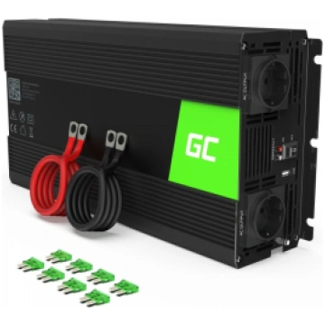Green Cell INV24 power adapter/inverter Auto 1500 