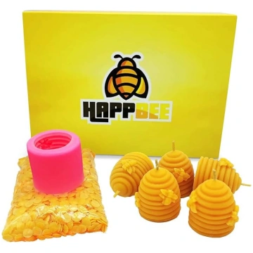 HappBee komplekts bišu vaska sveču izgatavošanai,