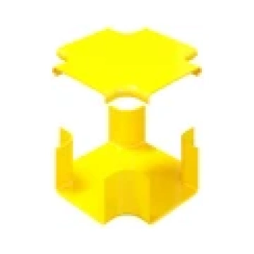 OptiWay 160 – Tee, 160×100 mm, dzeltens, nepiecieš