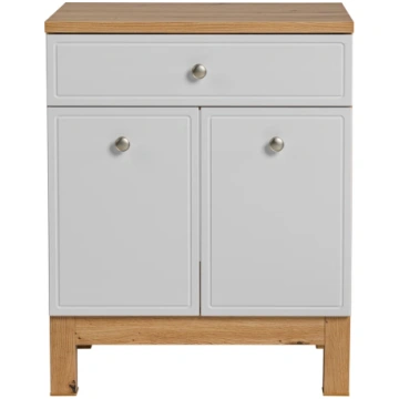 Vannas skapītis COMAD SAMOA WHITE 851 FSC, ozola