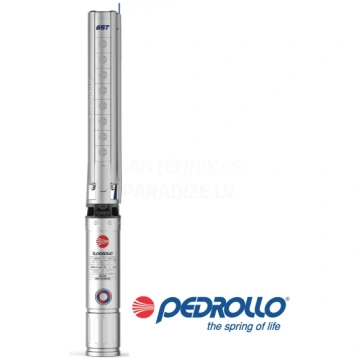 Pedrollo 6ST 46/4 nerūsējošā tērauda dziļurbuma sū