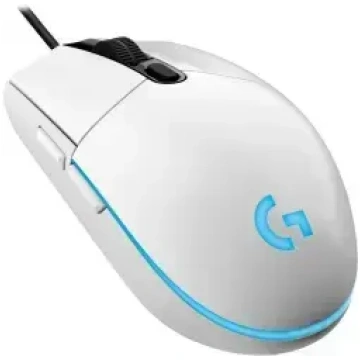 Logitech G102 Lightsync spēļu pele – balta
