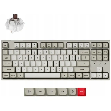 Keychron C1PX-M3 80% TKL Super Brown Switch Hot-Sw