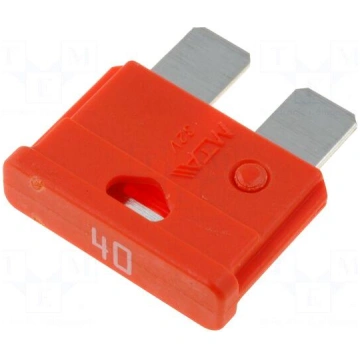 Fuse: fuse | 40A | 32V | automotive | 19mm | UNIVA