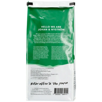Johan & Nyström - Essential Blend Espresso 500g, J
