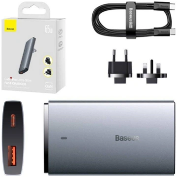 Baseus Baseus GaN5 Pro Adapteris / Lādētājs 1xport
