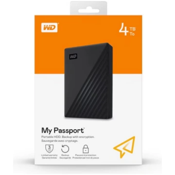 WD 4TB External Hard Drive WDBPKJ0040BBK-WESN