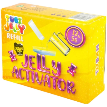 TUBAN Jiggly Slime 100 g tirkīza pērļu krāsas