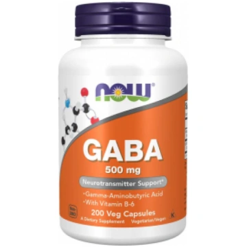 GABA 500 mg Now Foods 200 vcaps
