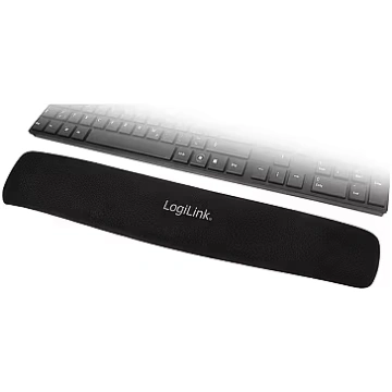Logilink Keyboard Gel Pad, Black (ID0044)