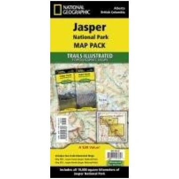 Jasper National Park [Map Pack Bundle] National Ge