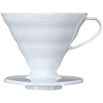 Plastmasas kafijas filtrs Hario V60-02 White