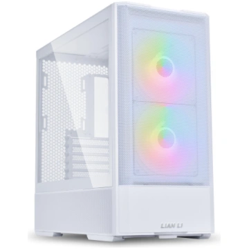 Case, LIAN LI, ATX/micro ATX/Mini-ITX, White, Midi