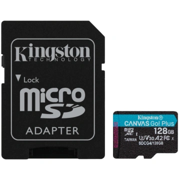 Kingston Technology Canvas Go! Plus 128 GB MicroSD