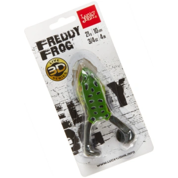 (140422-008) Mīkstais māneklis FREDDY FROG Lucky J