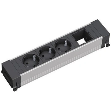 Bachmann Power Frame 3xSchuko 1xCM Line 0,2m GST18
