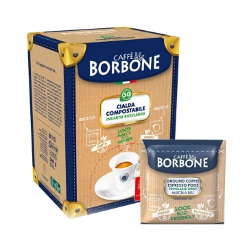 50 Cialde Caffè Borbone Miscela Blu