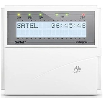 Satel SATEL Manipulator LCD (biale podswietlenie c
