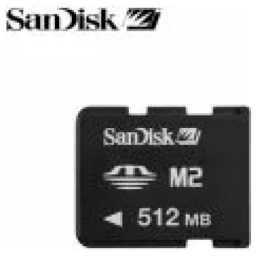 Lietots - Sandisk M2 Memory Stick Micro 512Mb (USE