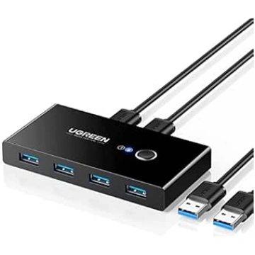 UGREEN USB Switch 2 PC 2 in 4 Out USB 3.0 Switch w