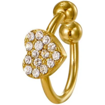 Ear Cuff Mini Love - Gold