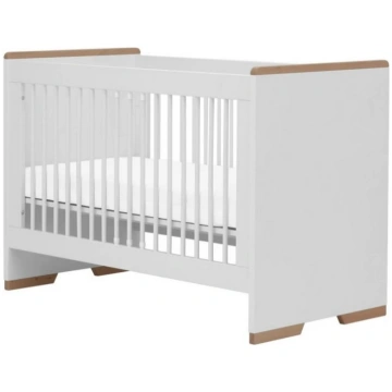 Pinio Snap bērnu gultiņa 120x60 Balta 2346