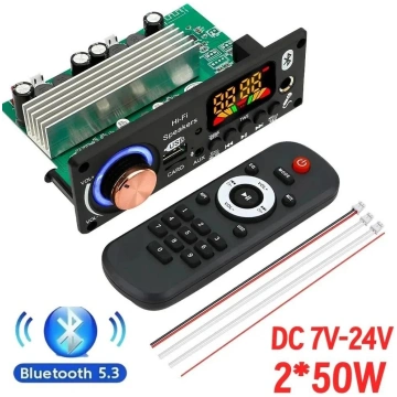 200W pastiprinātājs Bluetooth 5.3 DIY MP3 WAV deko