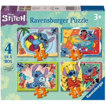 Ravensburger Puzle 4in1 Disneja Stičs R 01069